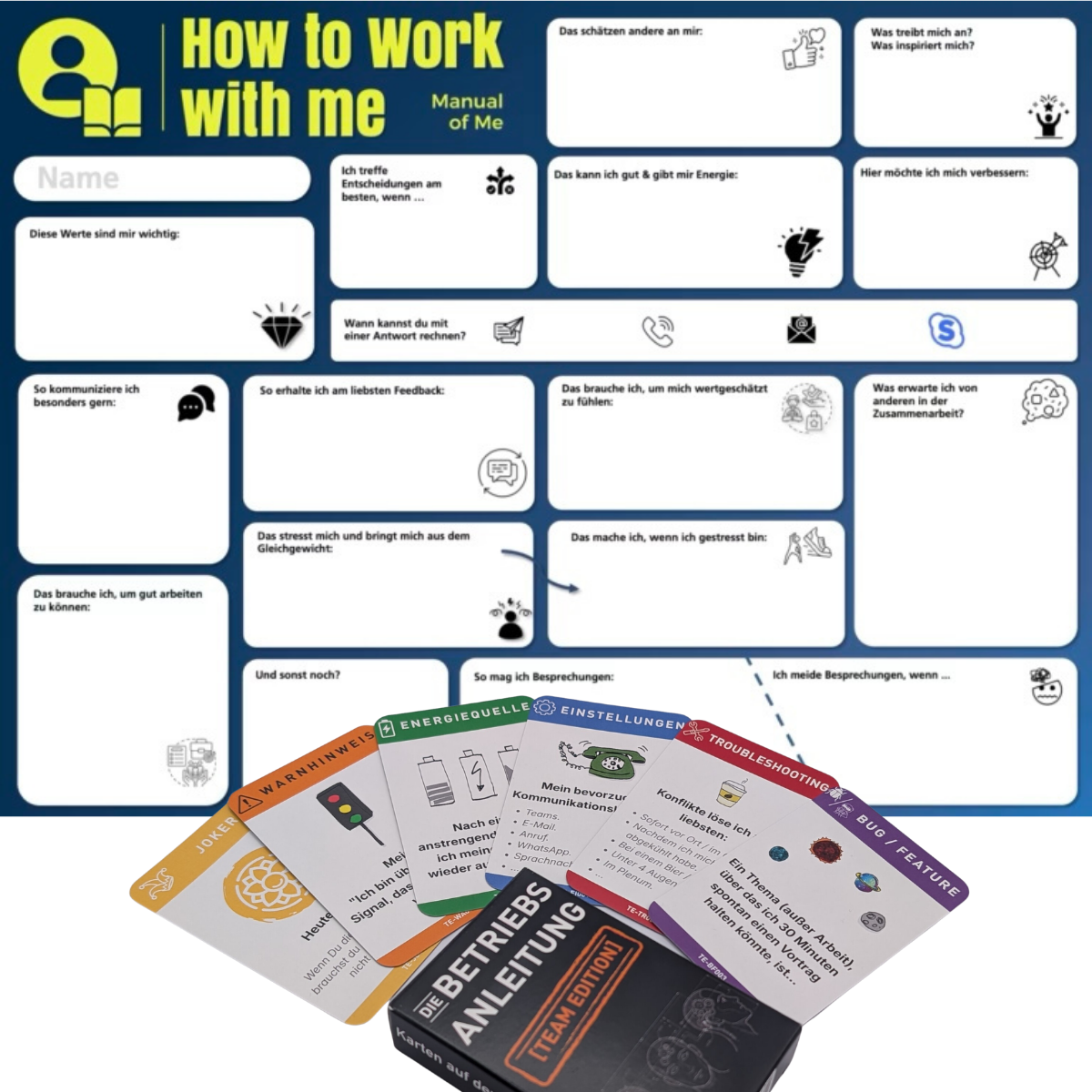 Manual of Me: Die Gebrauchsanweisung für eine stressfreie und effiziente Teamarbeit