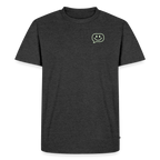 Design T-Shirt „Seid lieb zueinander“ für Herren aus Bio-Baumwolle, Farbe: anthrazit – Dankfabrik.