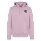 Design-Hoodie „Dankbarkeit“ für Herren aus Bio-Baumwolle, Farbe: altrosa – Dankfabrik.