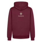 Hoodie „Seid lieb zueinander“ | Herren * - Burgunderrot