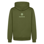 Hoodie „Ich danke, also bin ich.“ | Herren * - Khaki