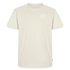 Design T-Shirt „Eat. Sleep. Thank. Repeat.“ für Herren aus Bio-Baumwolle, Farbe: weiß - Dankfabrik.