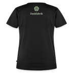 T-Shirt „Seid lieb zueinander“ | Damen * - Schwarz