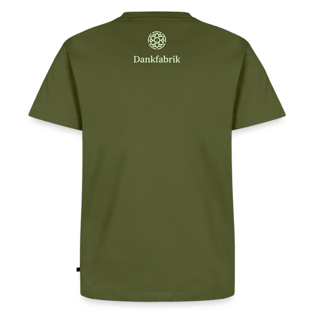 T-Shirt „Ich danke, also bin ich." | Herren * - Khaki