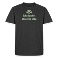 T-Shirt „Ich danke, also bin ich." | Herren * - Anthrazit meliert