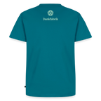 T-Shirt „Eat. Sleep. Thank. Repeat.“ | Herren * - Petrol