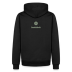 Hoodie „Ich danke, also bin ich.“ | Herren * - Schwarz