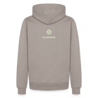 Hoodie „Eat. Sleep. Thank. Repeat.“ | Herren * - Taupe