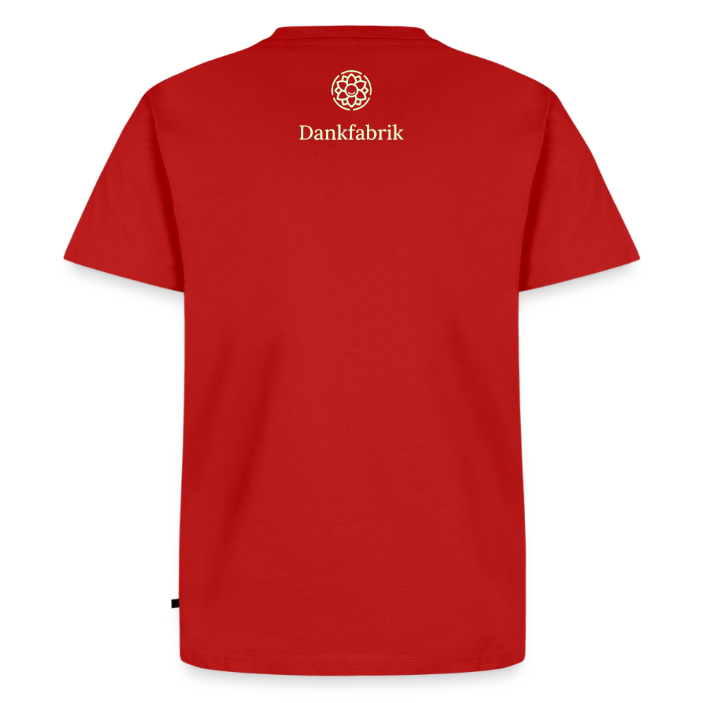 T-Shirt „Ich danke, also bin ich." | Herren * - Rot