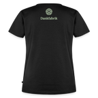 T-Shirt „Ich danke, also bin ich." | Damen * - Schwarz