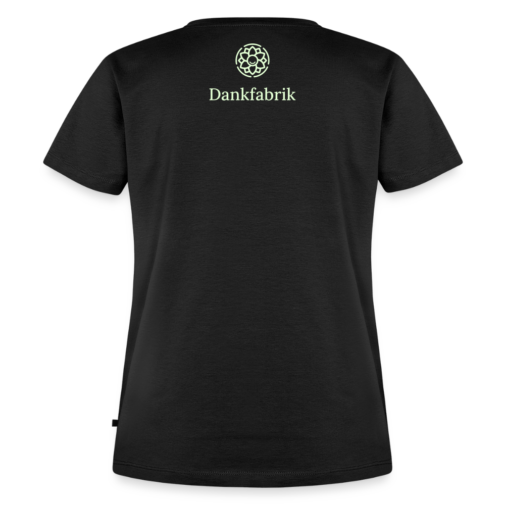 T-Shirt „Ich danke, also bin ich." | Damen * - Schwarz