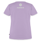 T-Shirt „Eat. Sleep. Thank. Repeat.“ | Damen * - Lavendel
