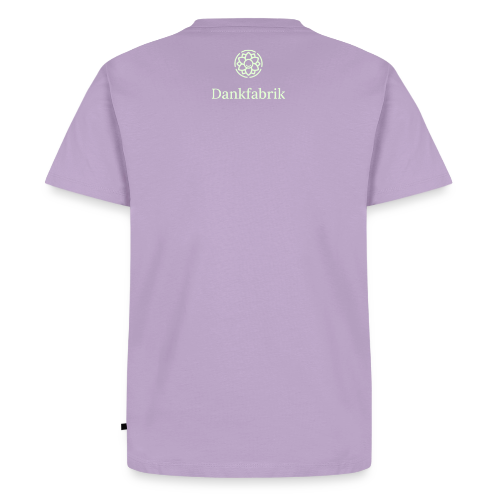 T-Shirt „Eat. Sleep. Thank. Repeat.“ | Herren * - Lavendel