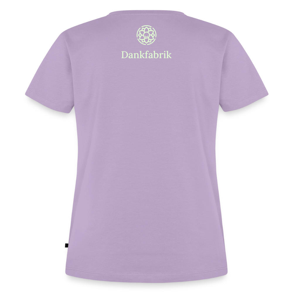 T-Shirt „Ich danke, also bin ich." | Damen * - Lavendel