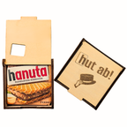 5er-Set „Hut ab" Holzboxen für hanuta® – Der Anerkennungs-Vorrat