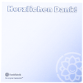 5er-Set Dankzettel® Haftnotizen – Der Team-Vorrat (blau)
