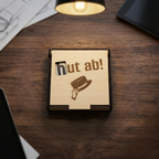 5er-Set „Hut ab" Holzboxen für hanuta® – Der Anerkennungs-Vorrat